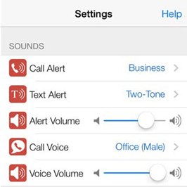 Changing Ring and Alert Tones